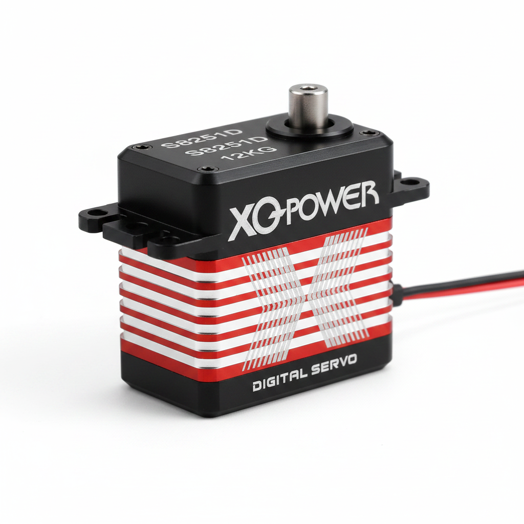 XQ Power Hochvolt-Digital-Servo S8251D 12KG 8,4V – Studio Produktfoto